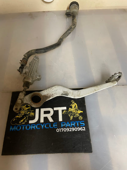 Yamaha Raptor 700 rear brake master cylinder & pedal OEM