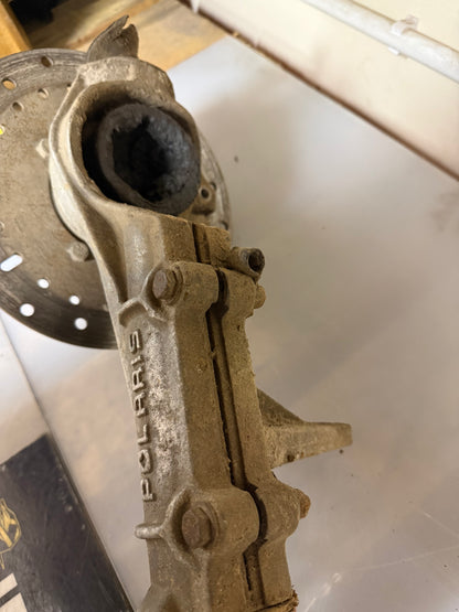 Polaris sportsman 500 2006 left hand suspension and hub