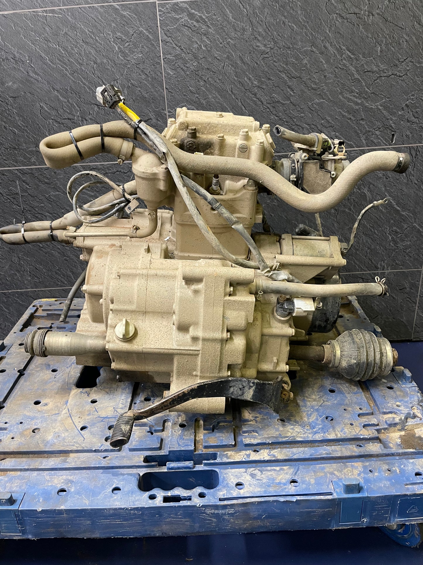 Honda TRX 420 complete engine Footshift