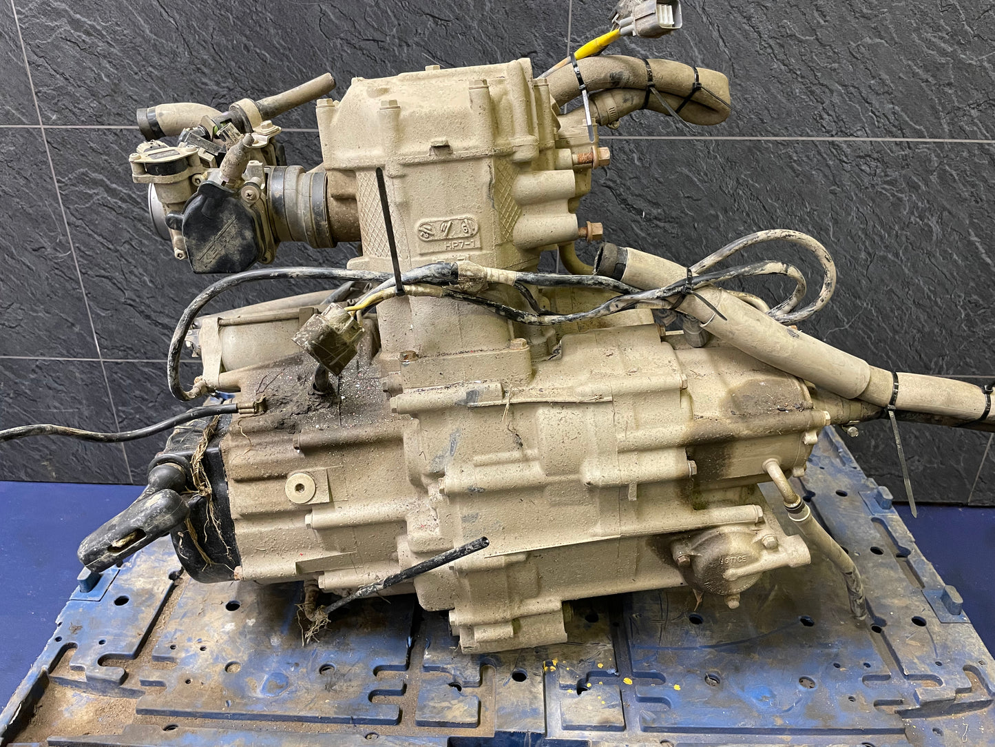 Honda TRX 420 complete engine Footshift