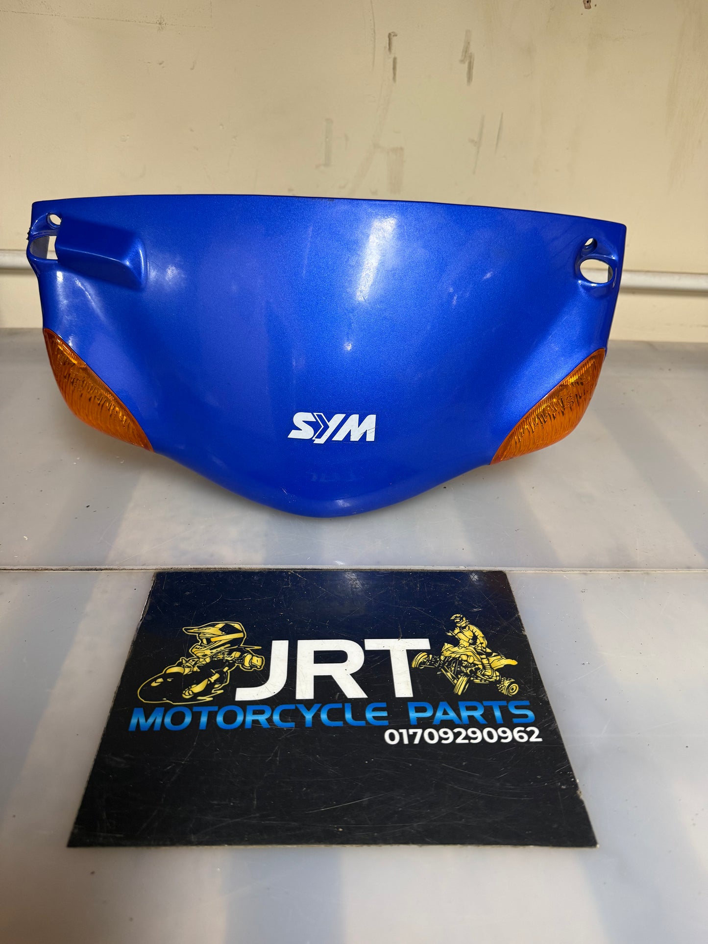 Sym jet 50 2008 front panel with indicator lights