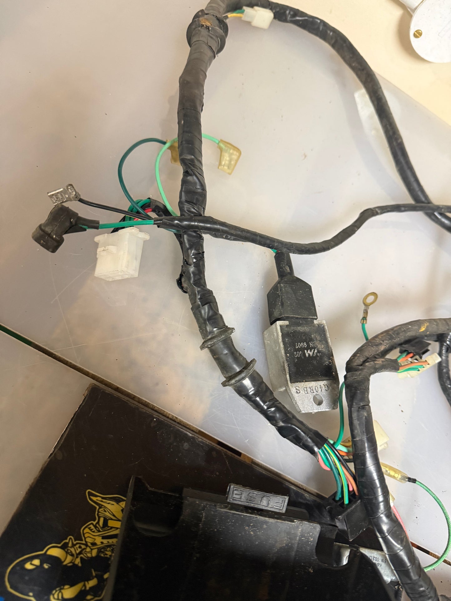 Sym jet 50 2008 wiring loom