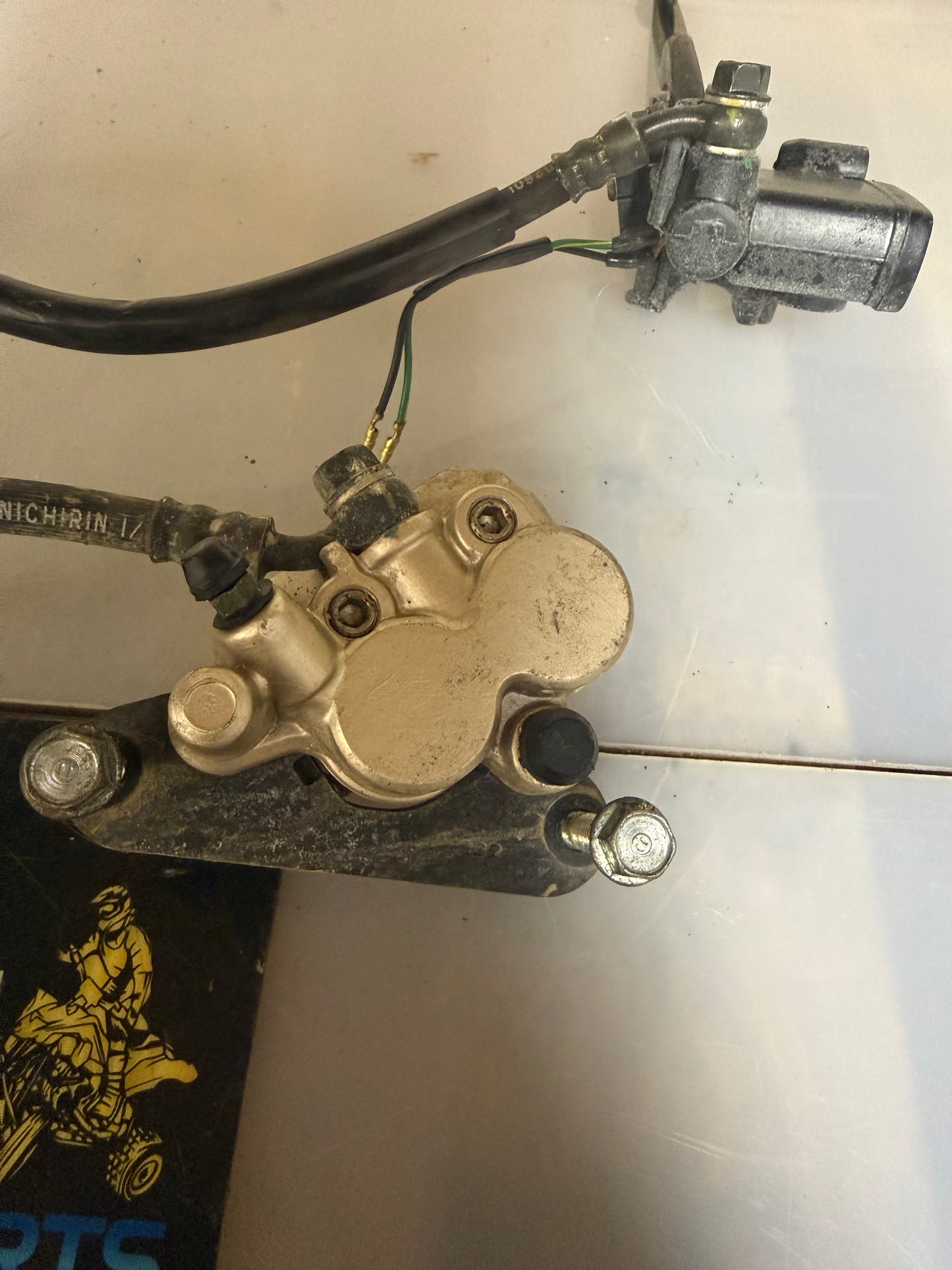 Sym jet 50 2008 front brake
