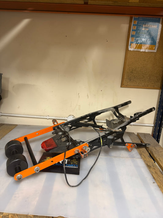 KTM XC 450 rear subframe ATV quad 2009