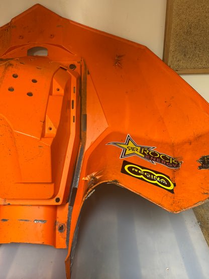 KTM XC 450 rear plastic fender 2009 ATV quad
