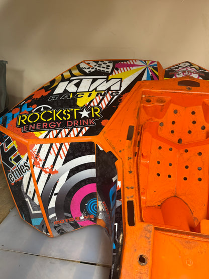 KTM XC 450 rear plastic fender 2009 ATV quad