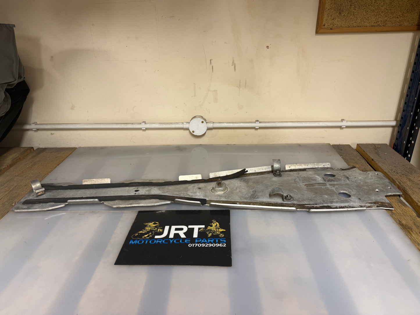KTM XC 450 alloy skid plate under tray ATV quad under tray 2009