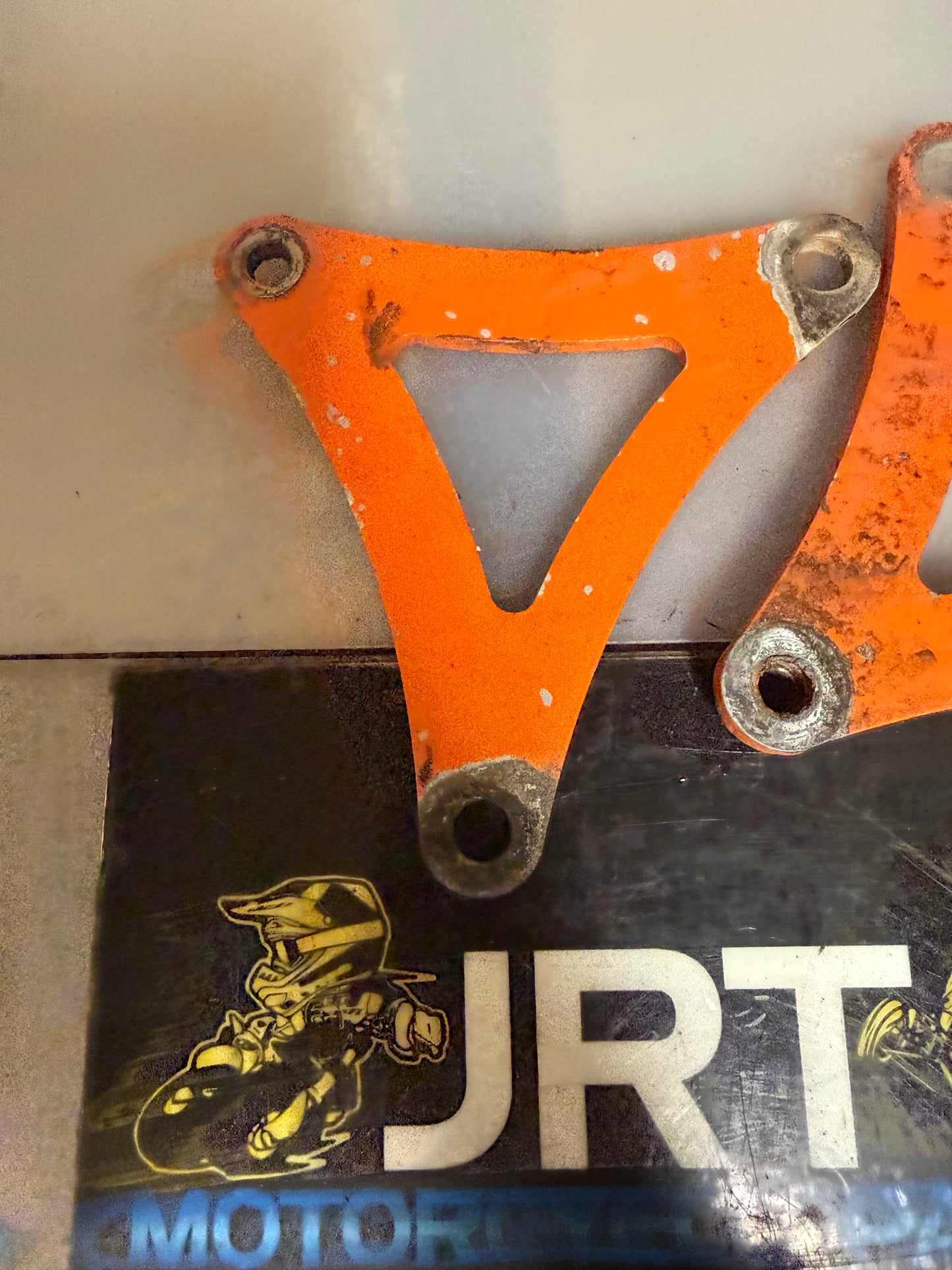 KTM XC 450 engine brackets ATV quad 2009