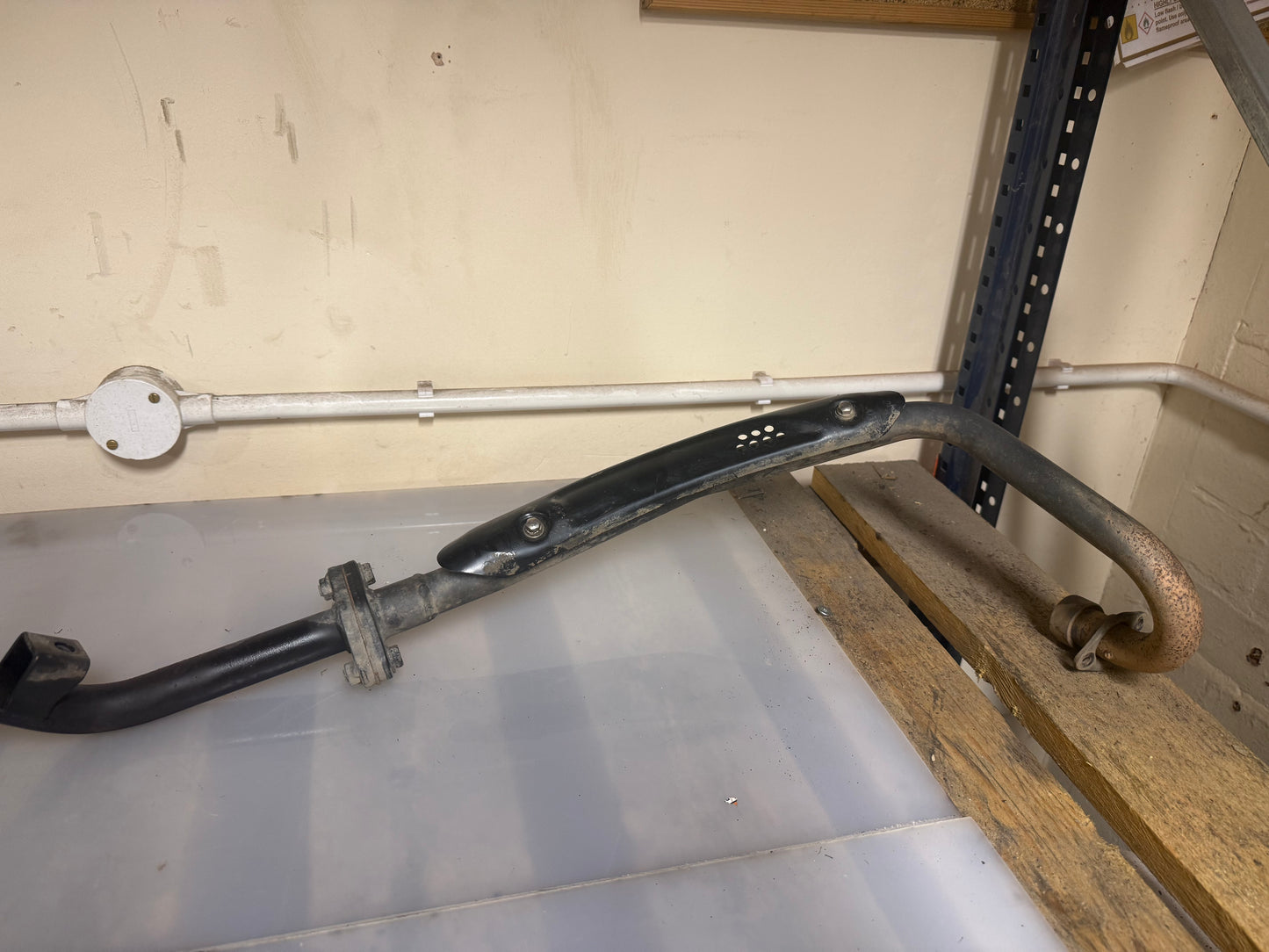 Yamaha YFM 90 2018 exhaust