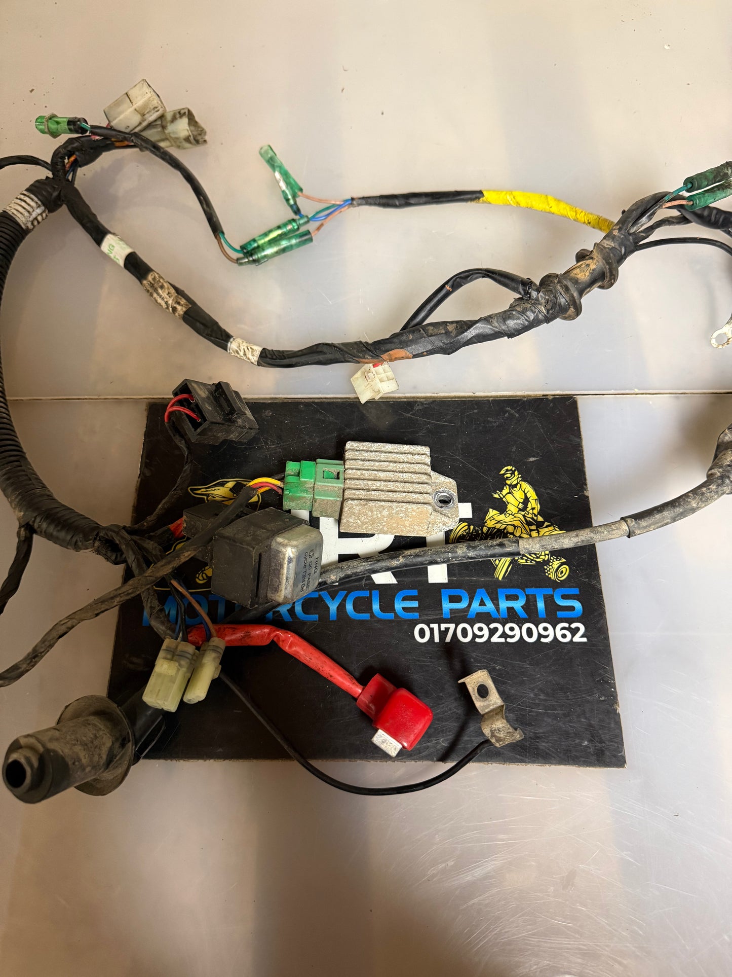 Yamaha YFM 90 2018 wiring loom