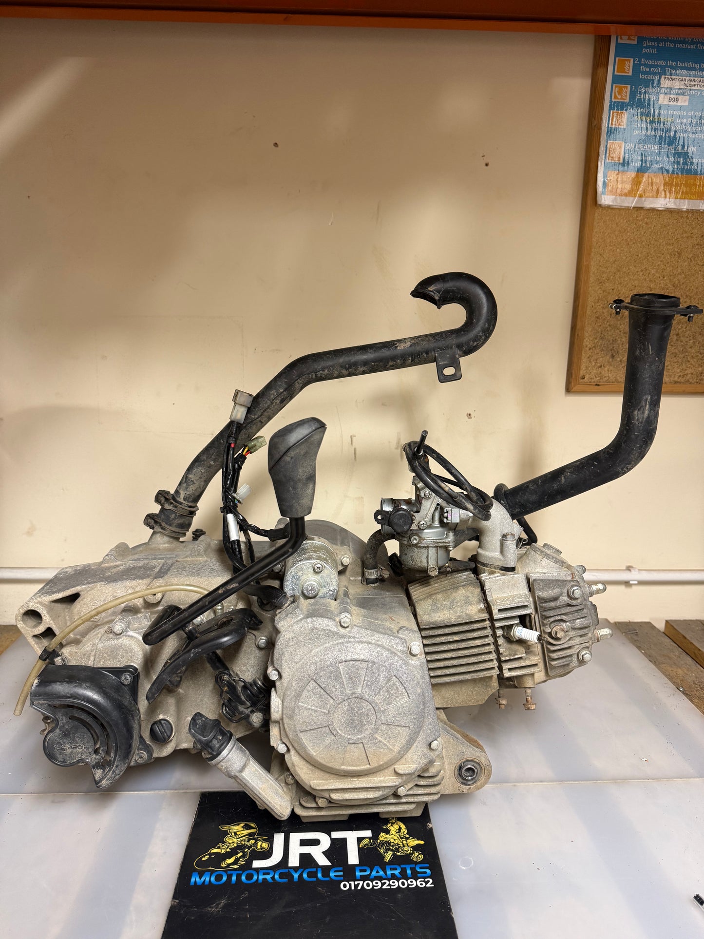 Yamaha YFM 90 2018 complete engine