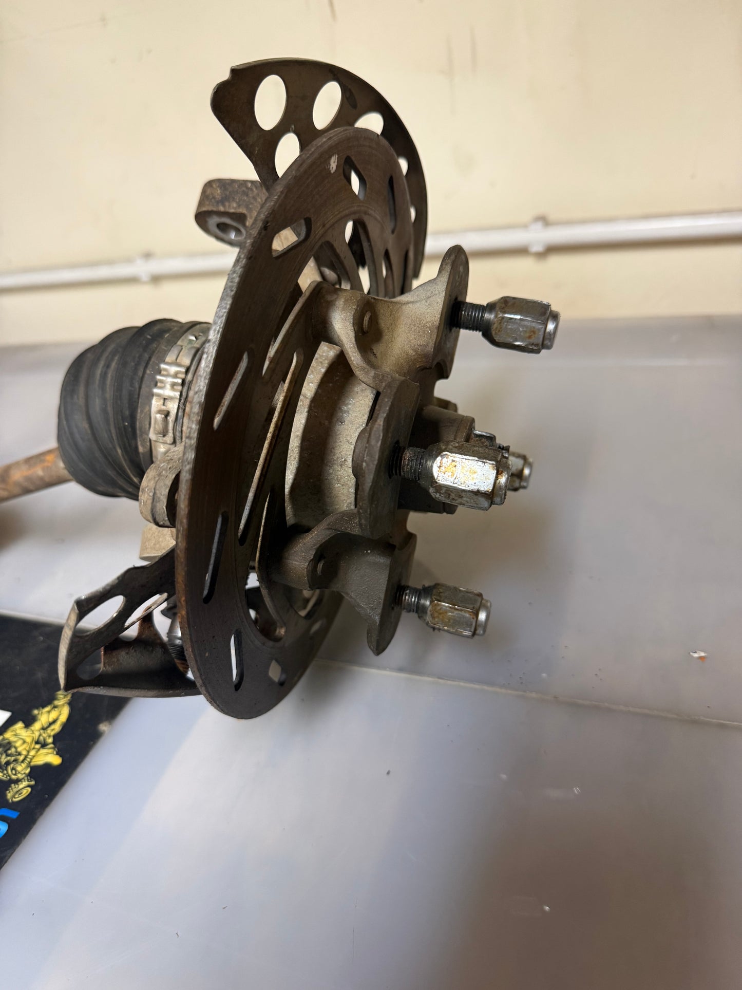Yamaha Kodiak 700 2020 front left driveshaft