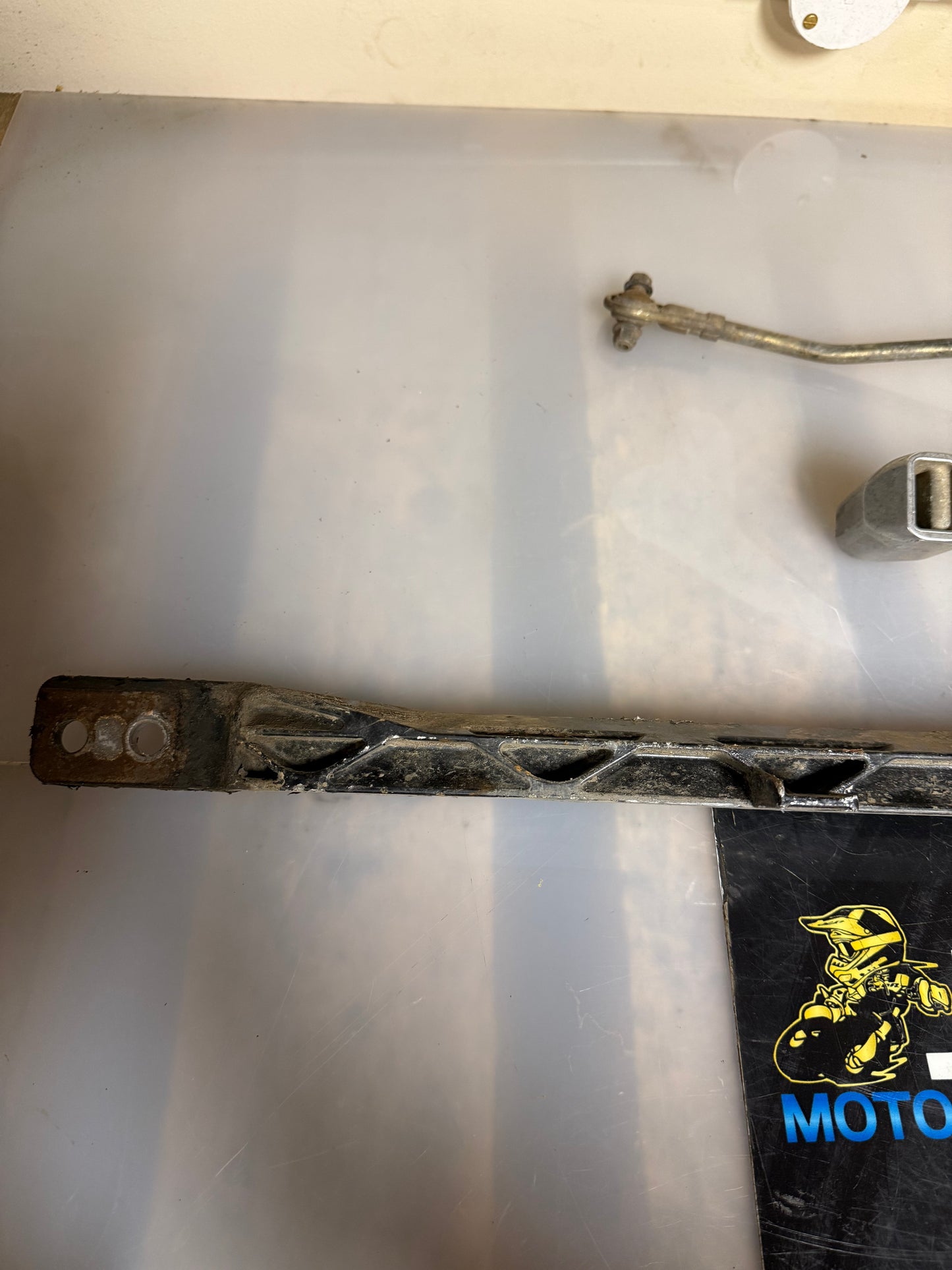 Polaris scrambler 1000 XP gear shifter and frame mount