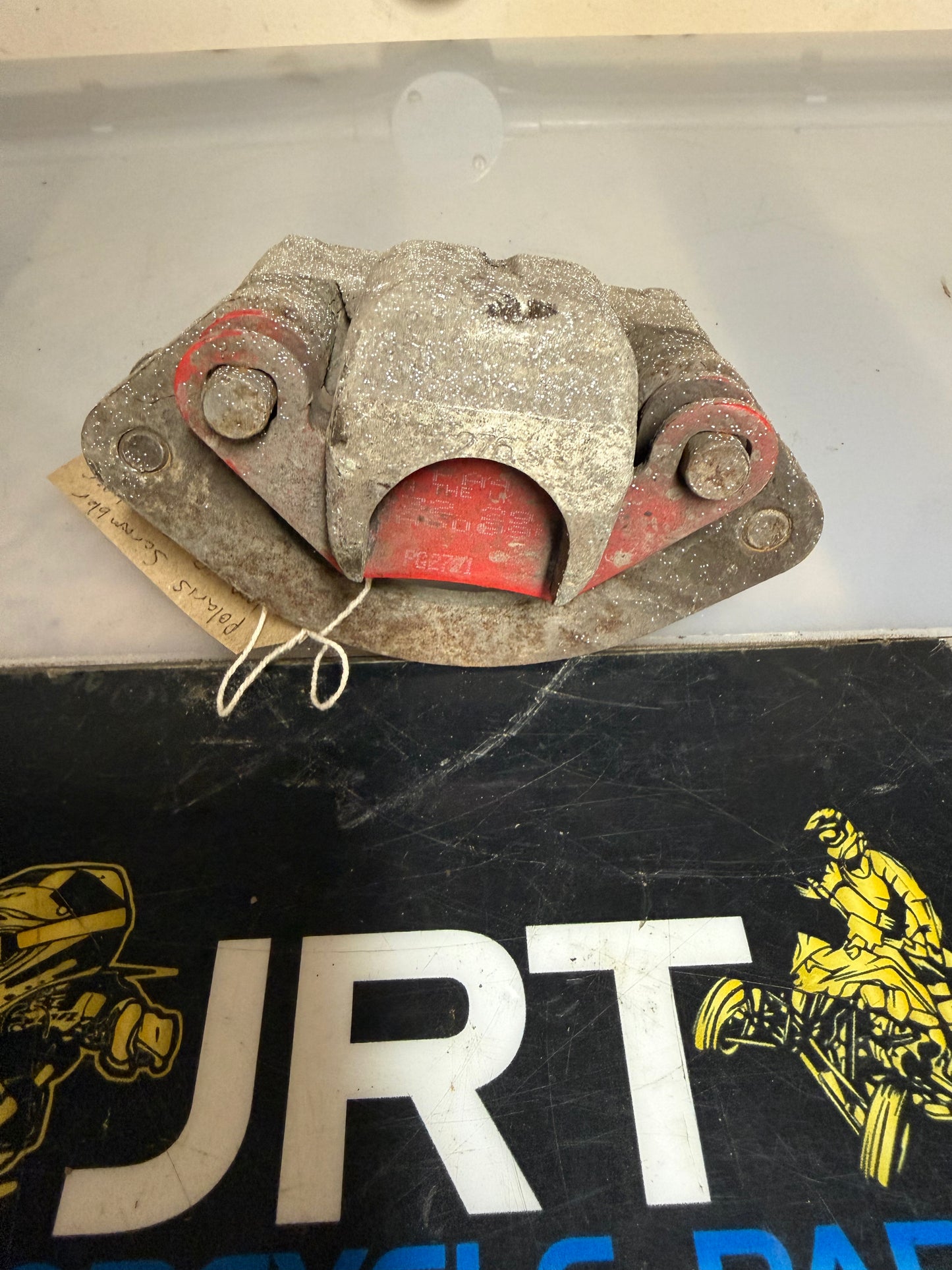 Polaris scrambler 1000 2014 rear caliper