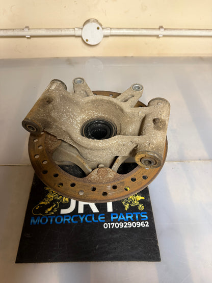 Polaris scrambler front left hub