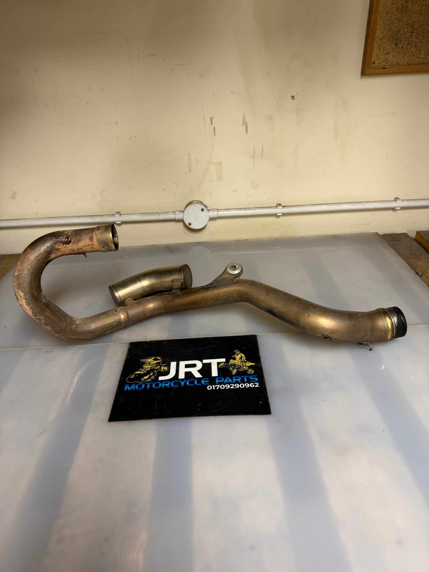 KTM SXF  350 2017 front exhaust front header