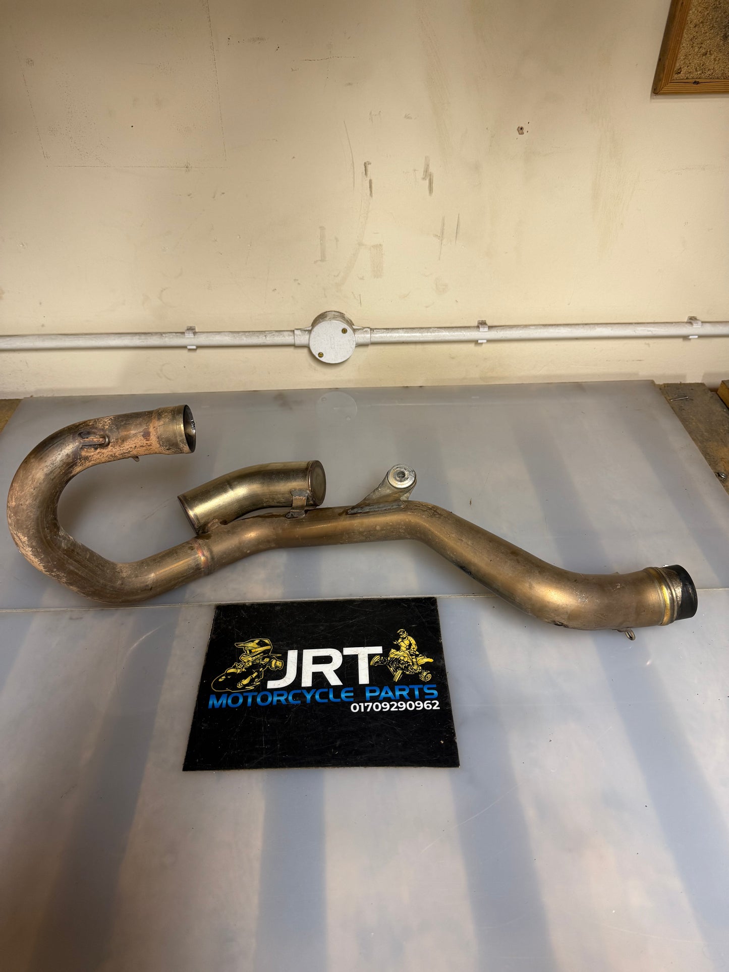KTM SXF  350 2017 front exhaust front header