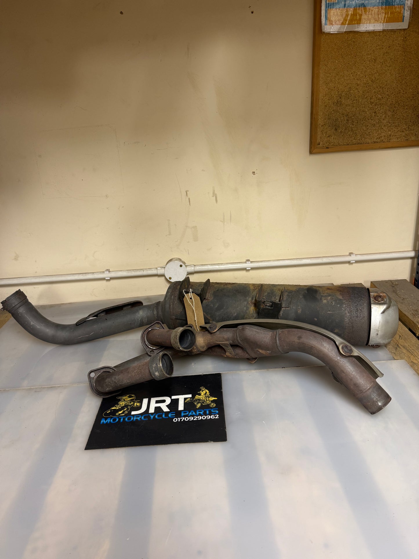 Yamaha raptor 700 2011 exhaust full system