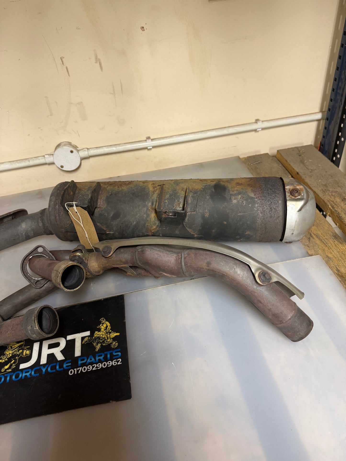 Yamaha raptor 700 2011 exhaust full system