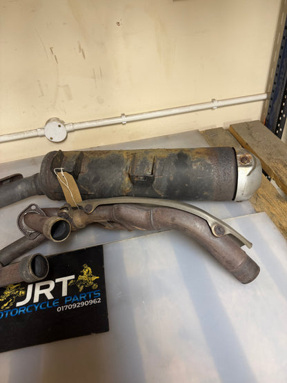 Yamaha raptor 700 2011 exhaust full system