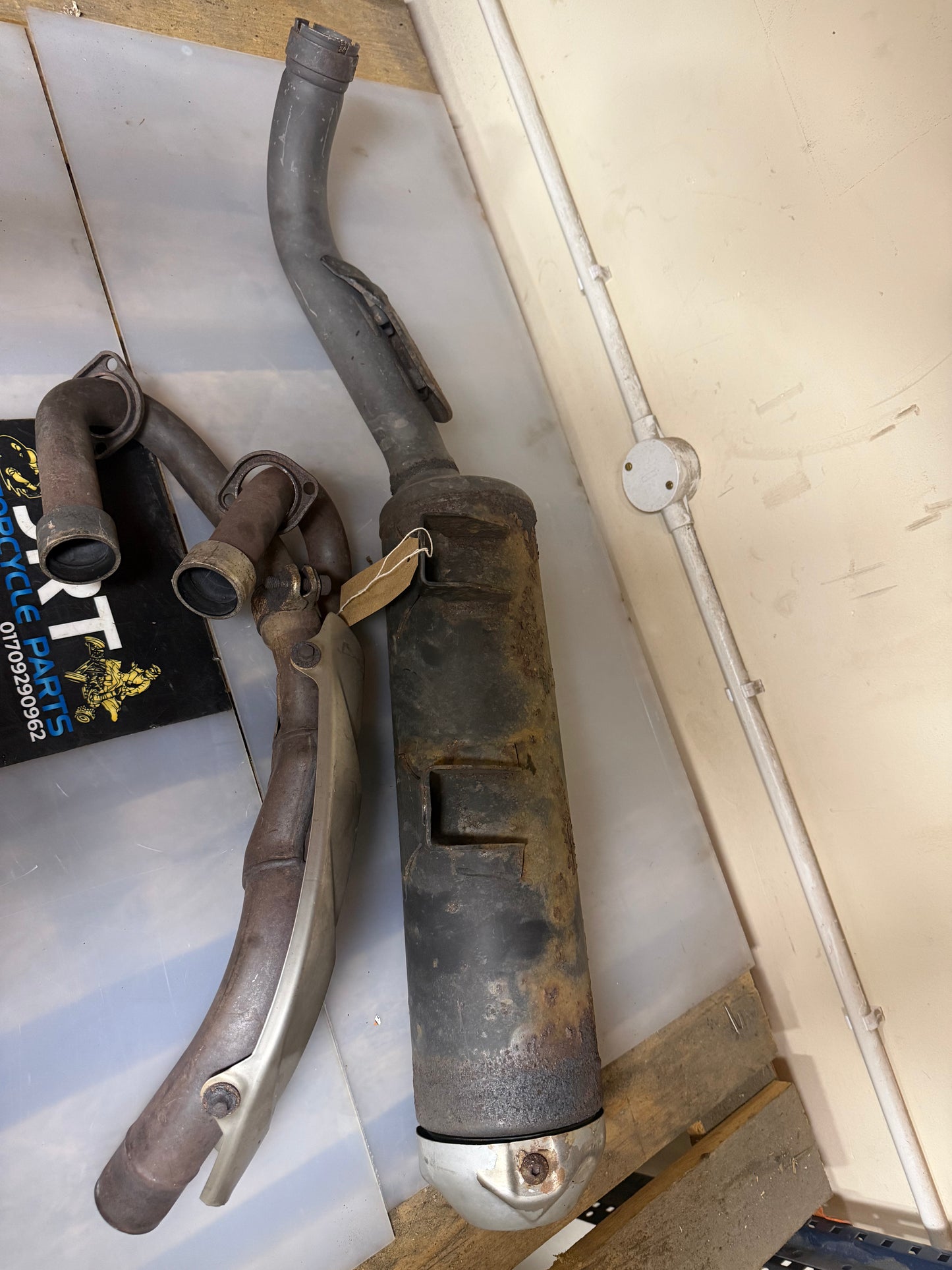 Yamaha raptor 700 2011 exhaust full system