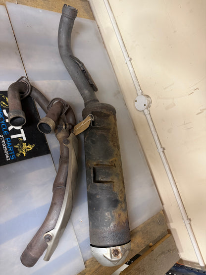 Yamaha raptor 700 2011 exhaust full system