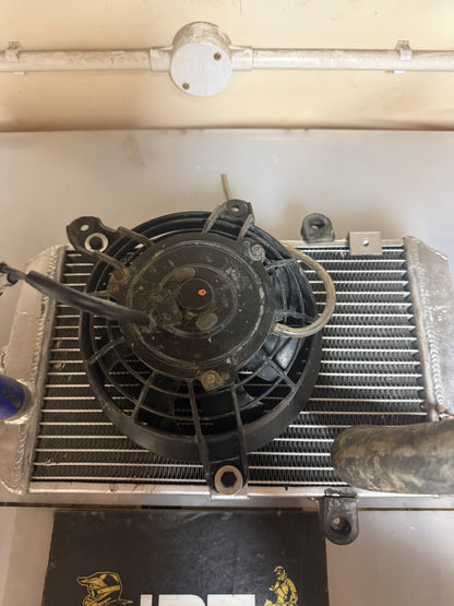 Yamaha raptor 700 2011 radiator and fan