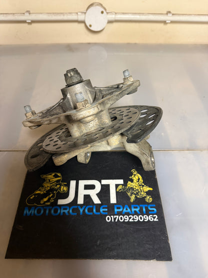 Yamaha raptor 700 2011 front left complete hub