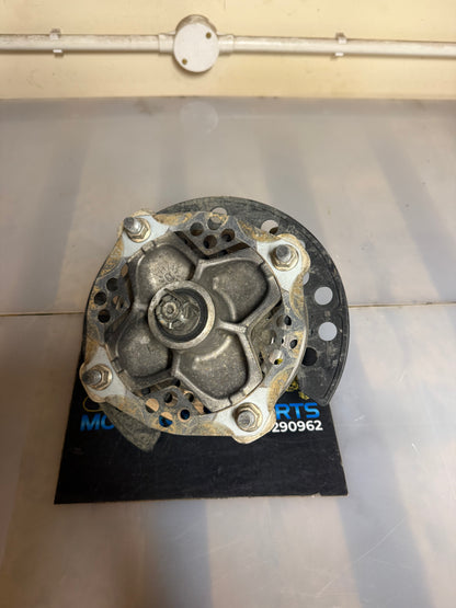 Yamaha raptor 700 2011 front left complete hub
