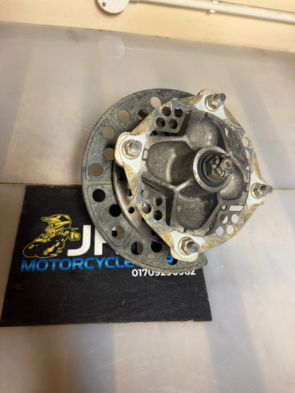Yamaha raptor 700 2011 front left complete hub