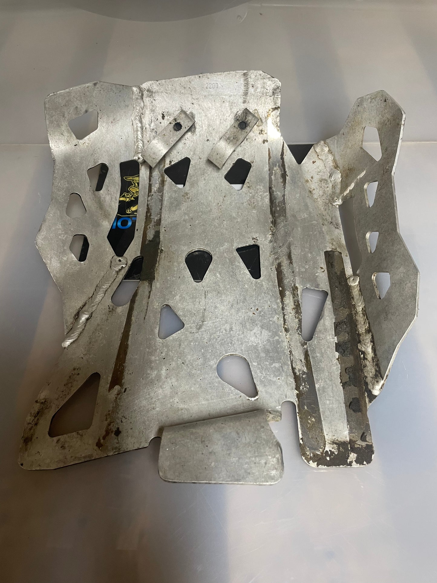 GasGas EC250 bash plate