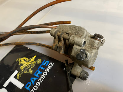 GasGas EC 250 carb & rear caliper