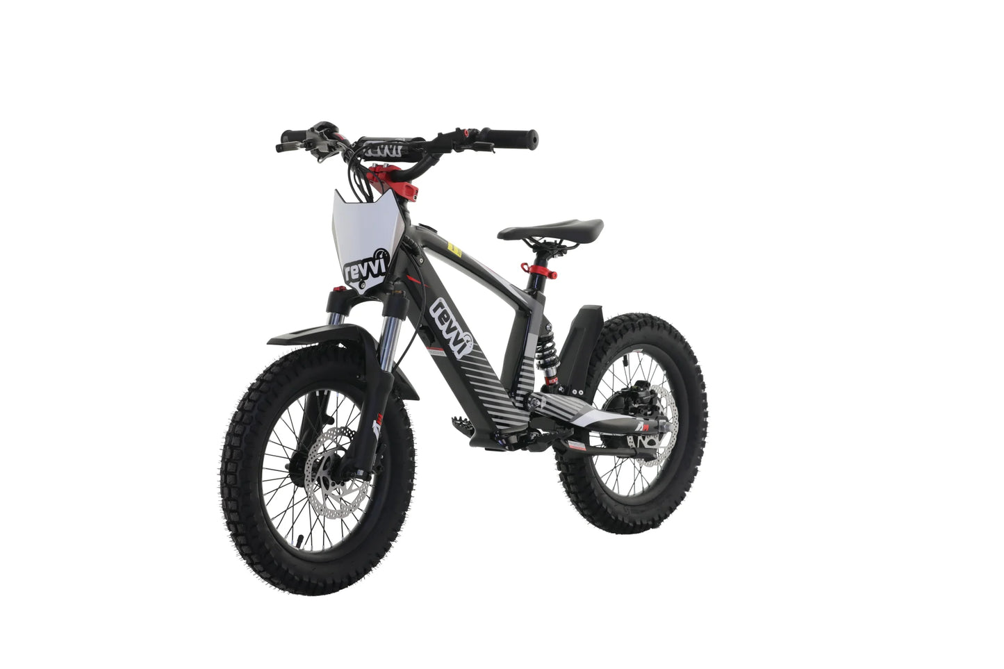 Revvi 16XL electric balance bike BLACK