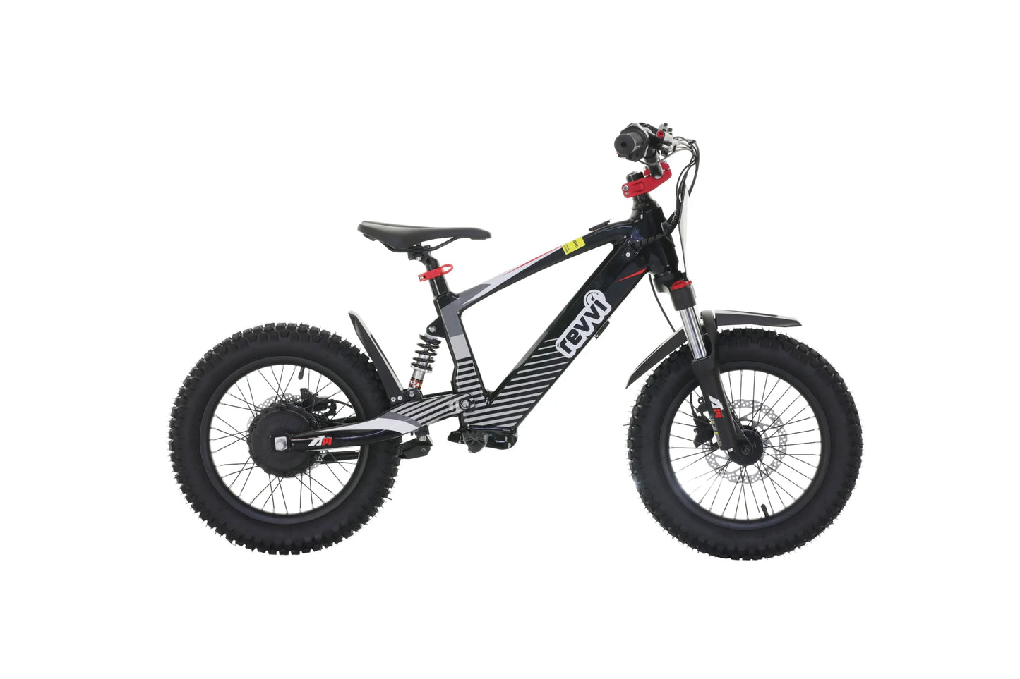 Revvi 16XL electric balance bike BLACK