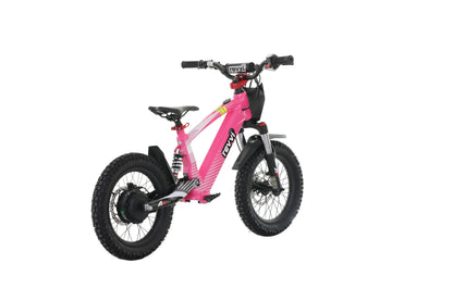 Revvi 16XL electric balance bike PINK