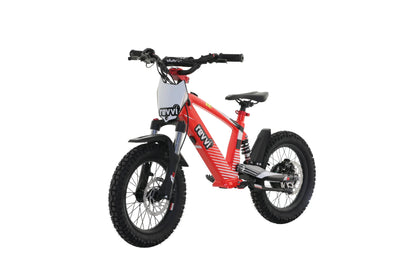 Revvi 16XL electric balance bike RED