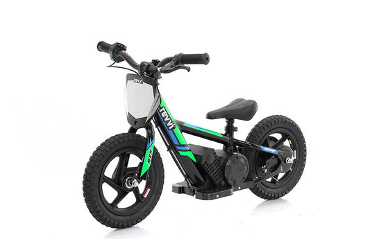 Revvi 12" Electric Balance Bike - Green