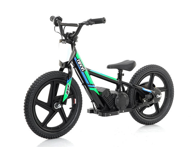 Revvi 16" Electric Balance Bike - Green