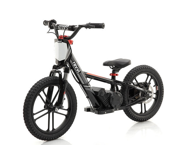 Revvi 16" Plus Electric Balance Bike - Black