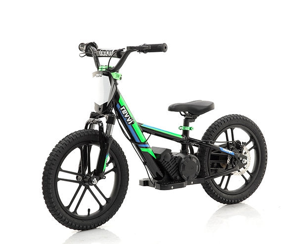 Revvi 16" Plus Electric Balance Bike - Green