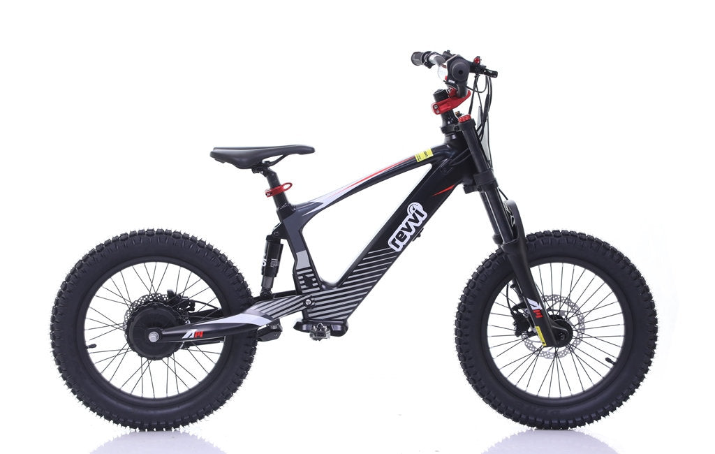 Revvi 18" Electric Bike - Black