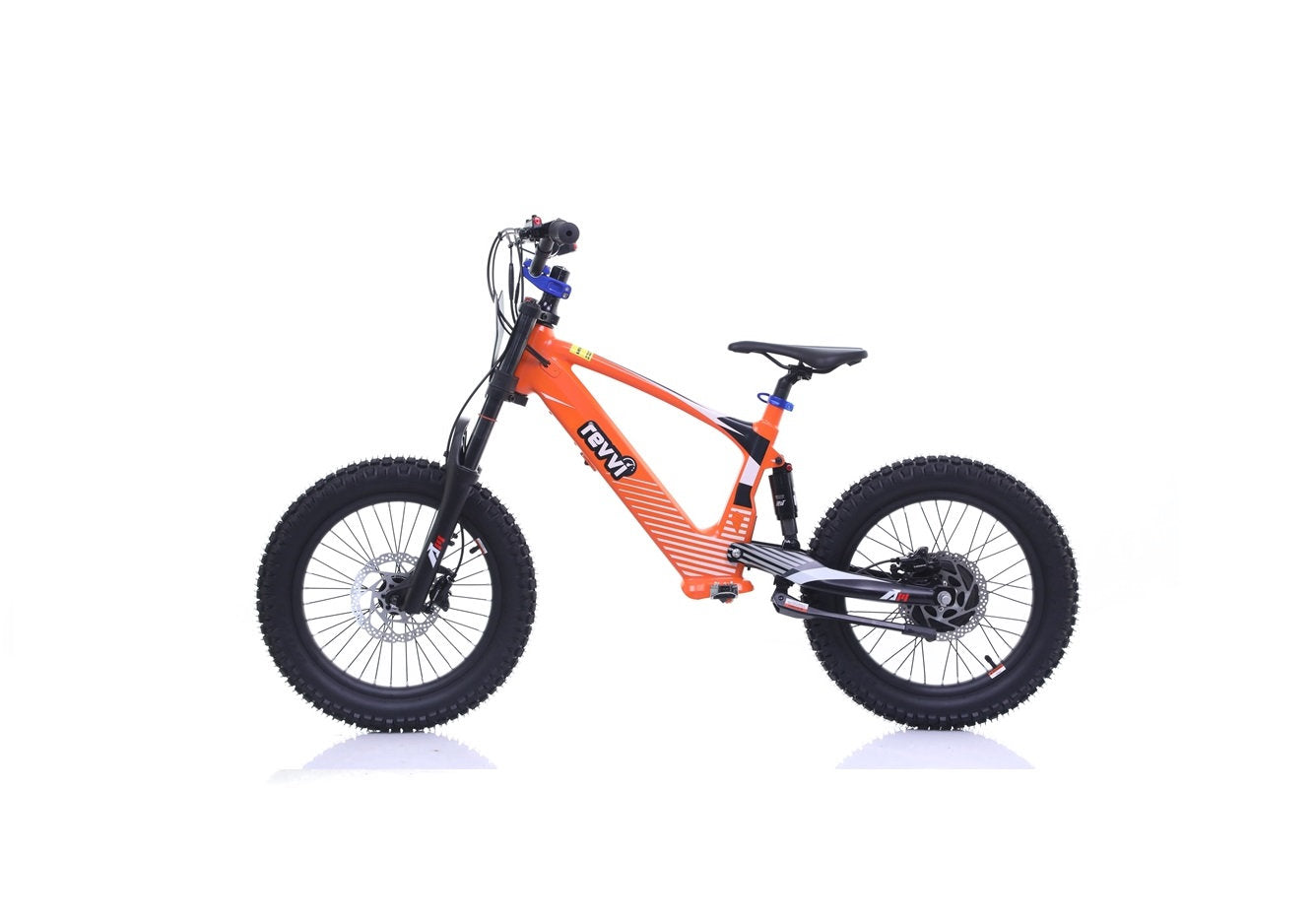 Revvi 18" Electric Bike - Orange