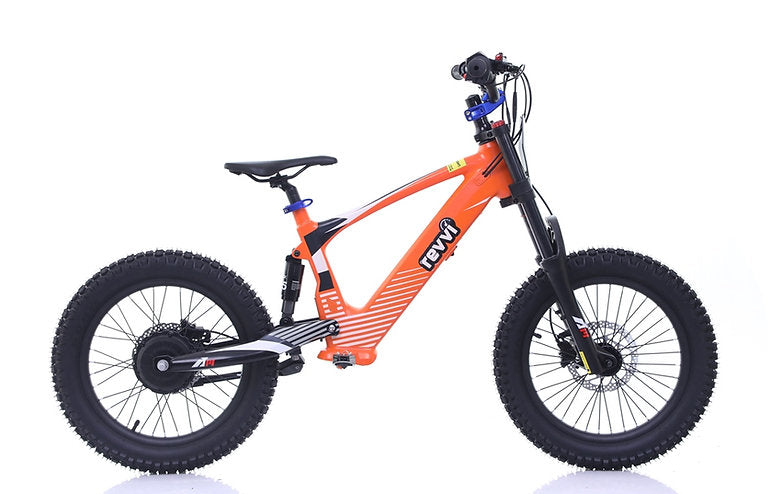 Revvi 18" Electric Bike - Orange