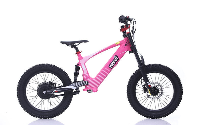 Revvi 18" Electric Bike - Pink